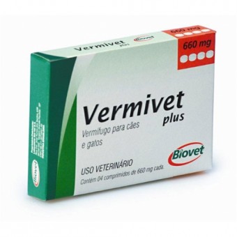 Vermivet Plus 660mg - 4 comp